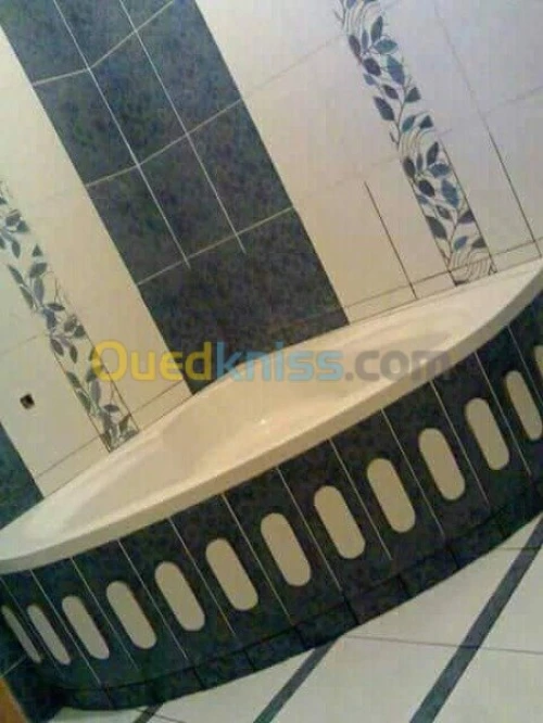 ( Faience + daldesol + carrelage)