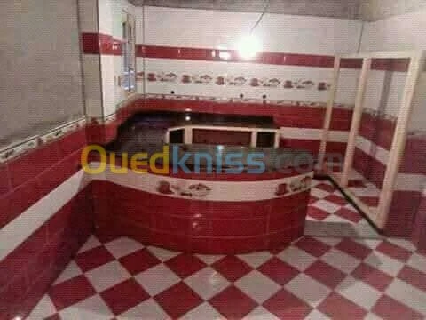 ( Faience + daldesol + carrelage)