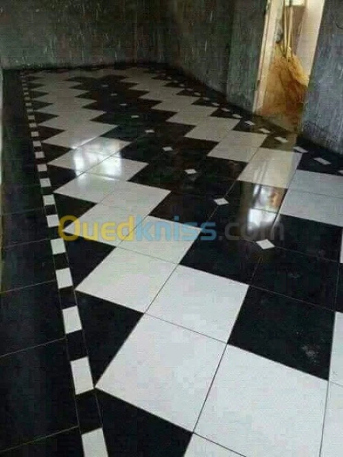 ( Faience + daldesol + carrelage)