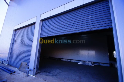 Portail automatique et rideau garage