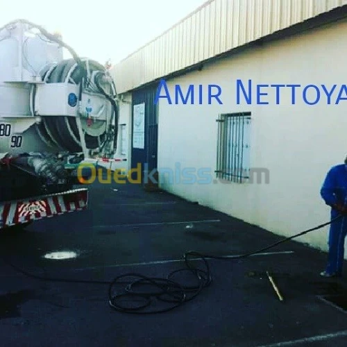 Nettoyage vidange débauchage d