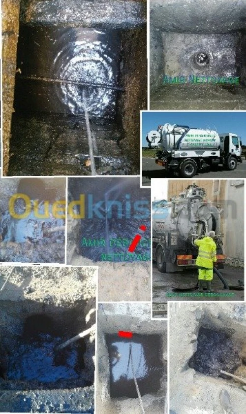 Nettoyage vidange débauchage d
