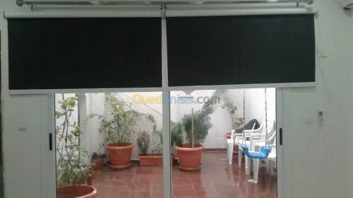 fabrication de store californien