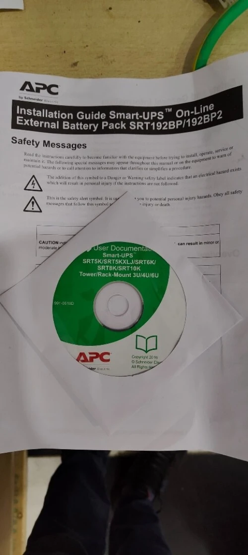 Schneider Electric  APC Smart UPS SRT Batterie externe 192V (10 kVA)