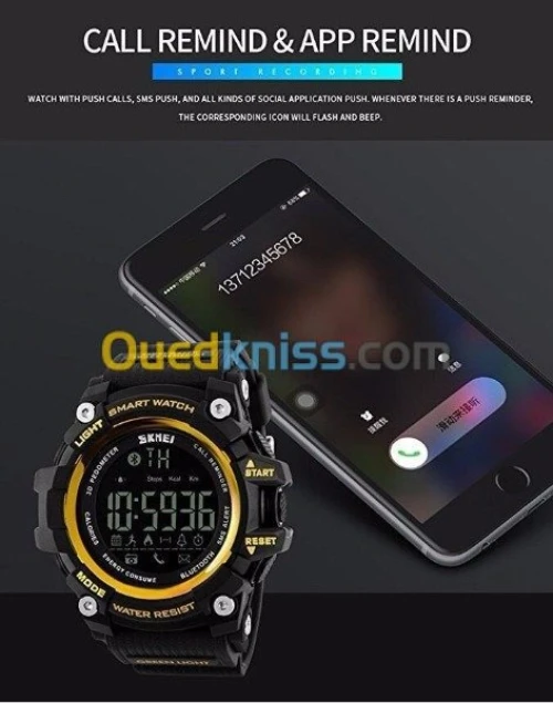 Smart watch sport Waterproof 50m