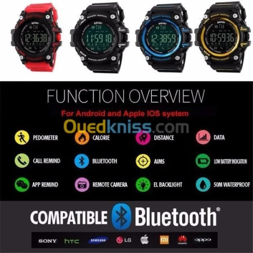 Smart watch sport Waterproof 50m