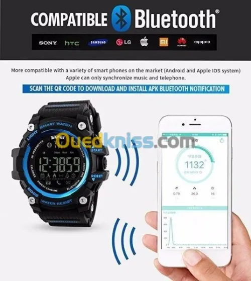 Smart watch sport Waterproof 50m