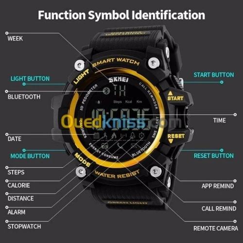 Smart watch sport Waterproof 50m