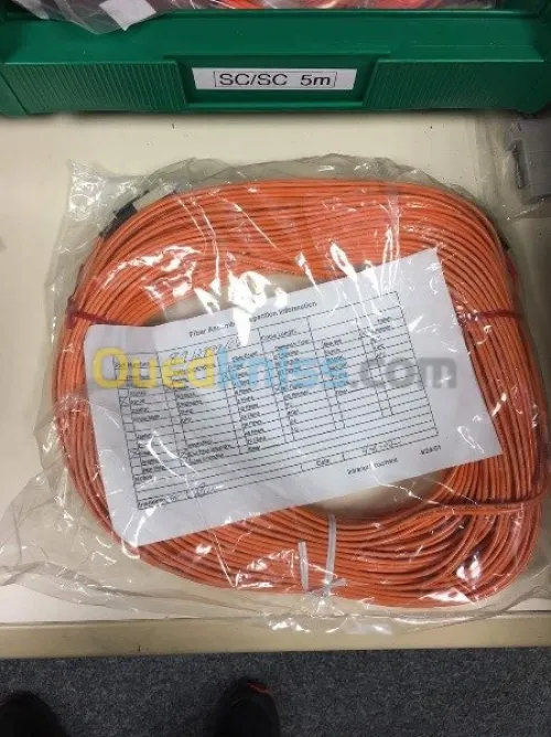 Installation réseau fibre optique
