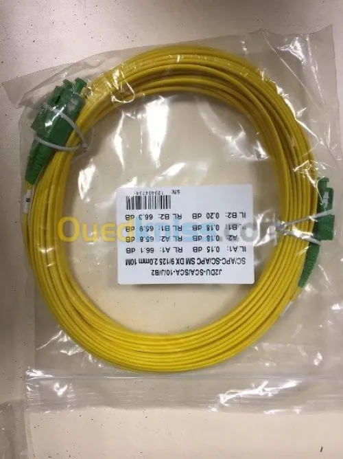Installation réseau fibre optique