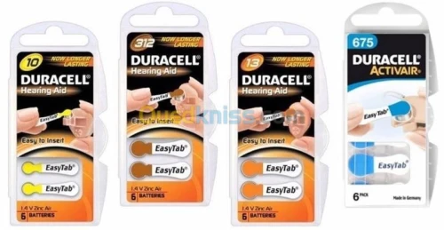 Piles prothèse auditive hearing aid