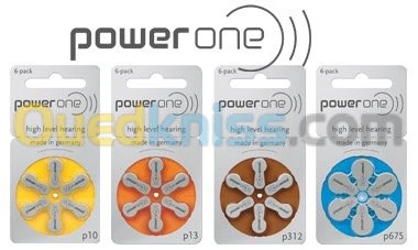 Piles prothèse auditive hearing aid