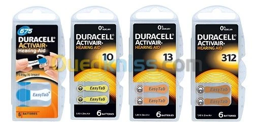 Piles prothèse auditive hearing aid