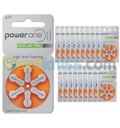 Piles prothèse auditive hearing aid