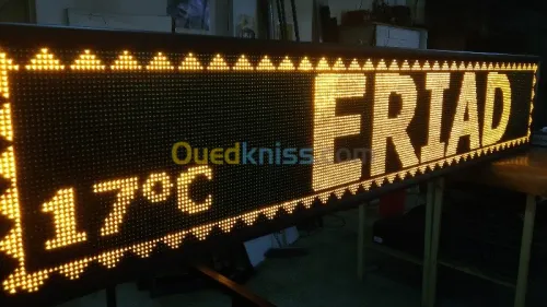 FABRICATION D'AFFICHAURS A LED PROGRAM