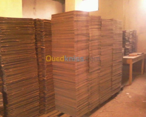 Tronsformation carton ondule