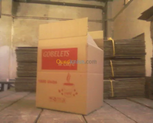 Tronsformation carton ondule