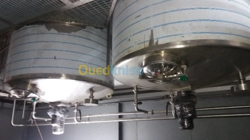 Fabrication des cuves en inox 