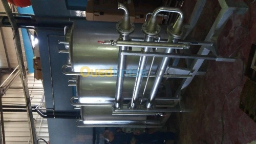 Fabrication des cuves en inox 