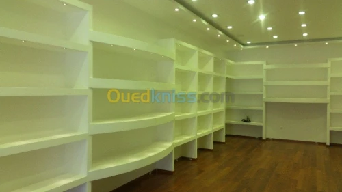 Faux plafond et mdf