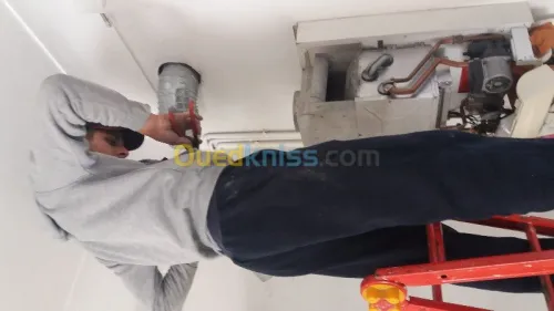 Technicien et installations chaudiere 