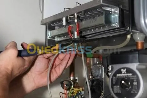 Technicien et installations chaudiere 
