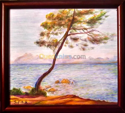 tableaux decoratif fait à la main