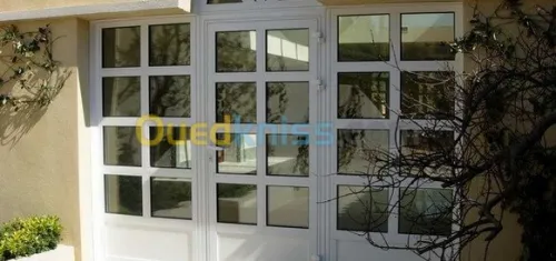 porte et fenetre d' aluminium  