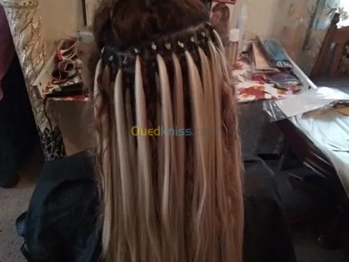 Coiffeuse tissage  
