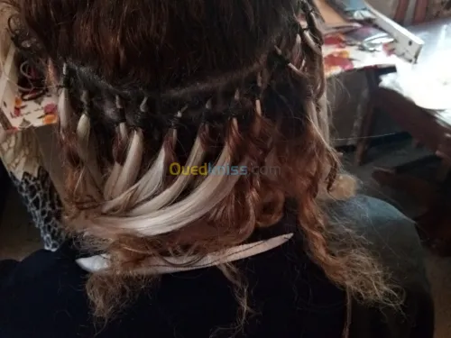 Coiffeuse tissage  