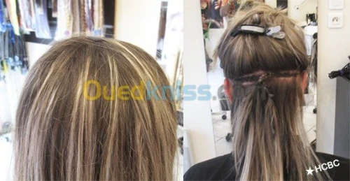 Coiffeuse tissage  