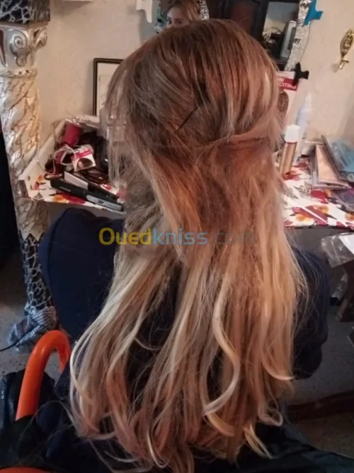 Coiffeuse tissage  