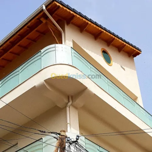 garde corp vitre alu inox verre rampe