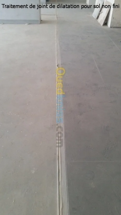 Joints de dilatation, coupe feu, aména