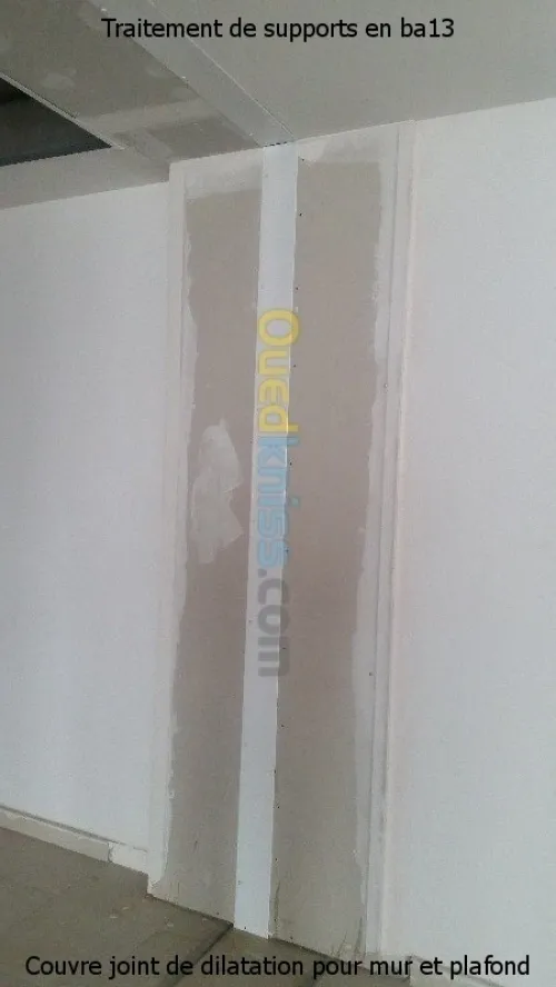 Joints de dilatation, coupe feu, aména