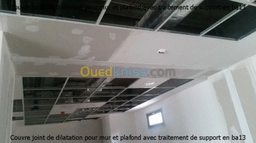 Joints de dilatation, coupe feu, aména