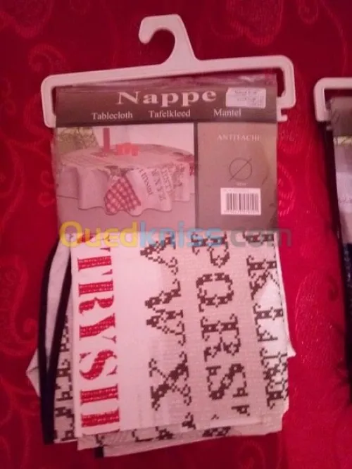 Nappes anti-taches
