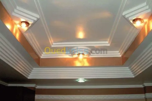Decoration d'intérieur en Plâtre