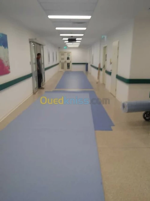 Tapis salle de sport. Tapis d'hôpital