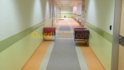Tapis salle de sport. Tapis d'hôpital