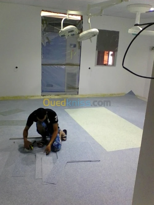 Tapis salle de sport. Tapis d'hôpital