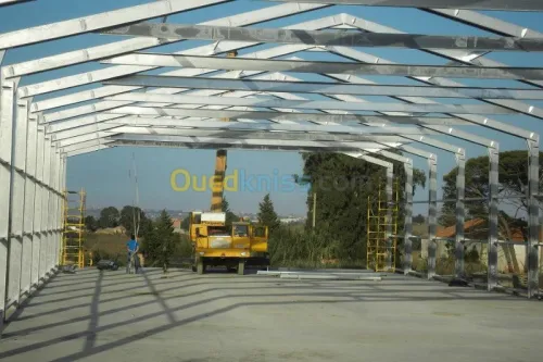 Charpentes en Panne Z et C galvanisé