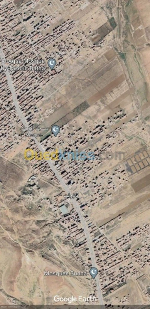 Vente Terrain Batna Tazoult