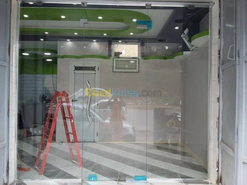 Vitrine de magasin 