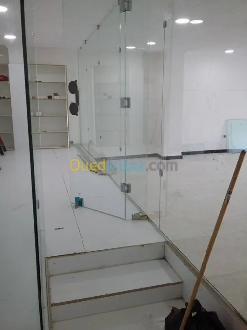 Vitrine de magasin 