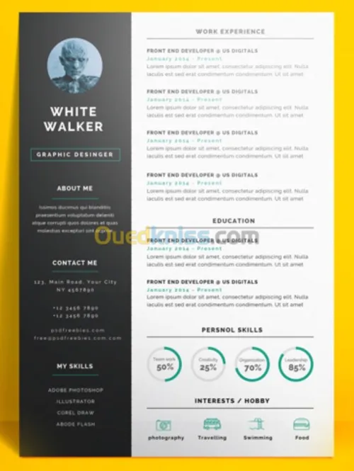 CV professionnel personnalise