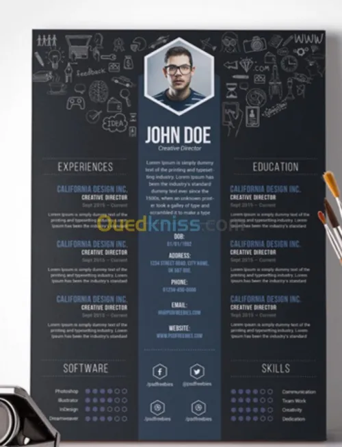 CV professionnel personnalise