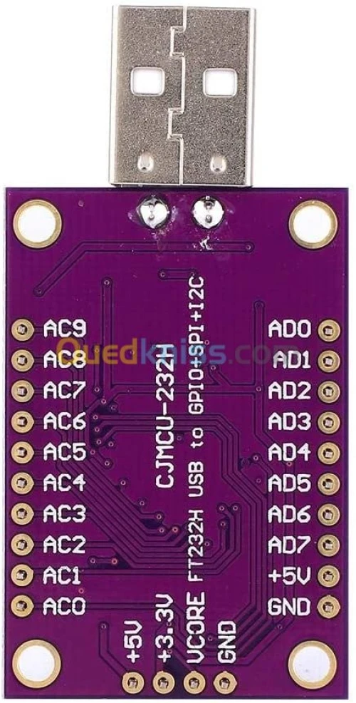 Module FT232H USB TO JTAG UART/FIFO SPI ARDUINO