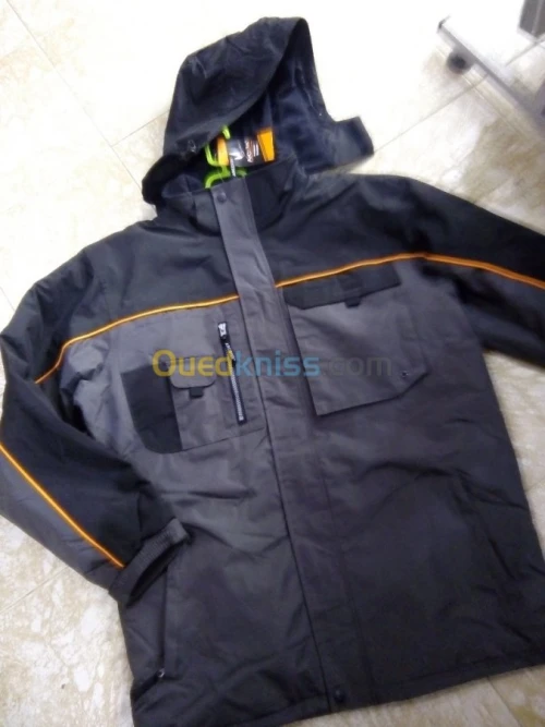 PARKA  DE TRAVAIL A/ FROID  REFLECH