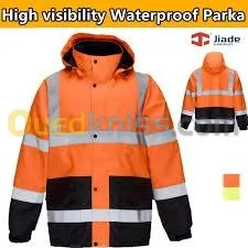 PARKA  DE TRAVAIL A/ FROID  REFLECH